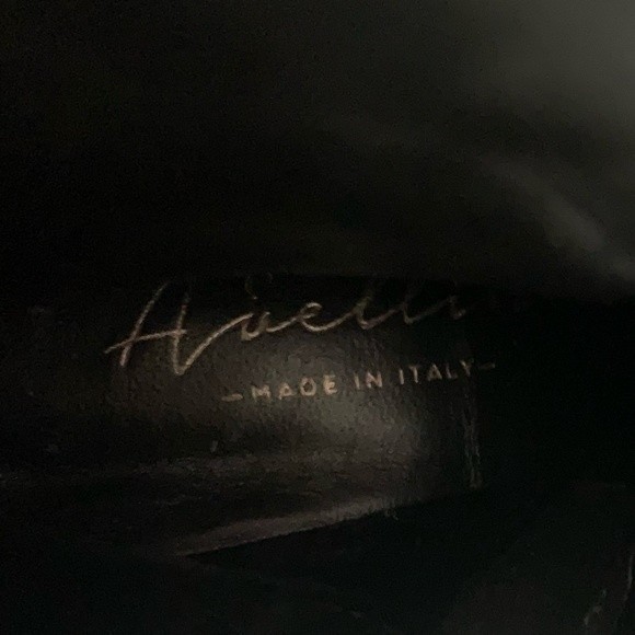 Avellini genuine suede Made in Italy ankle boots block heeled booties 39 size 9 - Picture 7 of 9